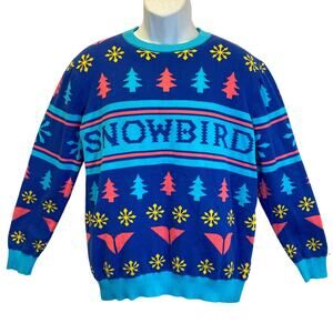 Snowbird Mountain Ski Resort Ugly Christmas Sweater Size Medium